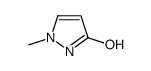 1-Methyl-1,2-dihydro-3H-pyrazol-3-one Structure