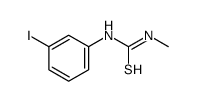 1-(3-iodophenyl)-3-methylthiourea Structure