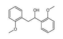 1,2-bis(2-methoxyphenyl)ethan-1-ol结构式