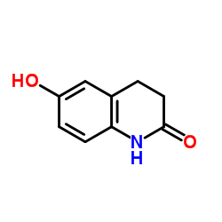 6-羟基-3,4-二氢-2-喹啉酮结构式