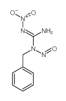Guanidine, N-nitro-N-nitroso-N-(phenylmethyl)- structure