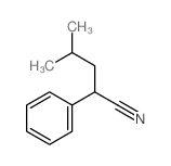 Benzeneacetonitrile, a-(2-methylpropyl)-结构式