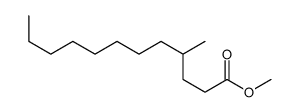 4-Methyldodecanoic acid methyl ester结构式