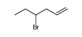 4-bromo-1-hexene结构式