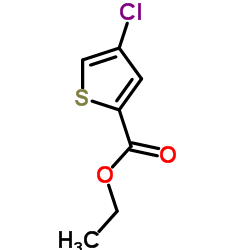4-氯噻吩-2-羧酸乙酯结构式