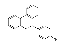 9,10-Dihydro-9-p-fluorphenylphenanthren结构式