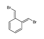 5,6-bis(bromomethylidene)cyclohexa-1,3-diene结构式
