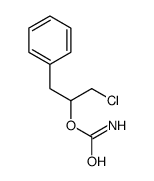 α-(Chloromethyl)phenethyl=carbamate结构式