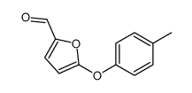 5-P-TOLYLOXY-FURAN-2-CARBALDEHYDE结构式