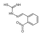 [(2-nitrophenyl)methylideneamino]thiourea Structure