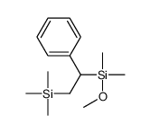 methoxy-dimethyl-(1-phenyl-2-trimethylsilylethyl)silane结构式