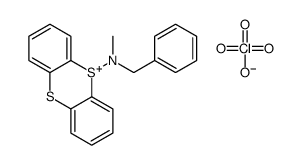 N-benzyl-N-methylthianthren-5-ium-5-amine,perchlorate结构式