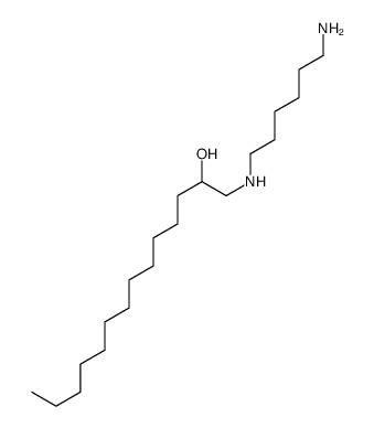 1-(6-aminohexylamino)tetradecan-2-ol Structure