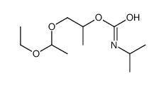 1-(1-ethoxyethoxy)propan-2-yl N-propan-2-ylcarbamate结构式