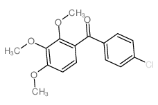 (4-chlorophenyl)-(2,3,4-trimethoxyphenyl)methanone picture