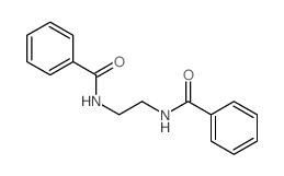 N,N'-二苯甲酰基-1,2-乙二胺结构式