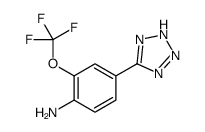 4-(2H-tetrazol-5-yl)-2-(trifluoromethoxy)aniline Structure