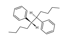 meso-5,6-diphenyl-decane Structure