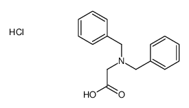 N,N-dibenzylglycine Structure