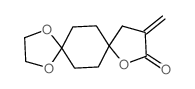 1,4,9-Trioxadispiro[4.2.4.2]tetradecan-10-one, 11-methylene- Structure