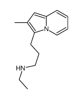 N-ethyl-3-(2-methylindolizin-3-yl)propan-1-amine结构式