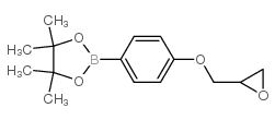 4,4,5,5-TETRAMETHYL-2-(4-(OXIRAN-2-YLMETHOXY)PHENYL)-1,3,2-DIOXABOROLANE structure