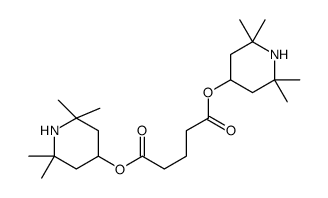 bis(2,2,6,6-tetramethylpiperidin-4-yl) pentanedioate结构式