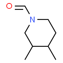 1-Piperidinecarboxaldehyde, 3,4-dimethyl- (9CI) structure