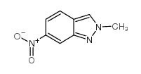 2-methyl-6-nitro-2H-indazole Structure
