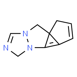 1H,5H,9H-Cyclopenta[2,3]cyclopropa[1,2:3,4]pyrazolo[1,2-a][1,2,4]triazole (9CI) Structure