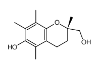 (S)-(+)-6-hydroxy-2,5,7,8-tetramethylchroman-2-methanol结构式