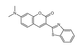 3-(1,3-benzothiazol-2-yl)-7-(dimethylamino)chromen-2-one Structure