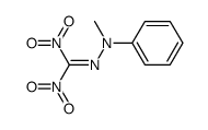 dinitroformaldehyde N-methyl-N-phenylhydrazone结构式