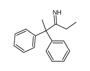2,2-diphenyl-pentan-3-one-imine Structure