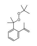 1-(2-tert-butylperoxypropan-2-yl)-2-prop-1-en-2-ylbenzene Structure