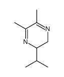 Pyrazine, 2,3-dihydro-5,6-dimethyl-2-(1-methylethyl)- (9CI)结构式
