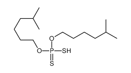 bis(5-methylhexoxy)-sulfanyl-sulfanylidene-λ5-phosphane Structure