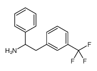 α-Phenyl-3-(trifluoromethyl)benzeneethanamine结构式