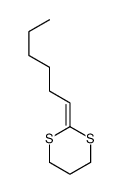 2-hexylidene-1,3-dithiane结构式