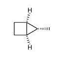 anti-5-methylbicyclo(2.1.0)pentane结构式