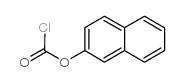 氯甲酸-2-萘酯结构式