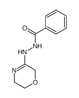 N'-(5,6-dihydro-2H-1,4-oxazin-3-yl)benzohydrazide Structure