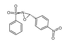 2-benzenesulfonyl-3-(p-nitrophenyl)oxaziridine Structure