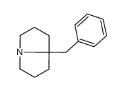 8-benzyl-1,2,3,5,6,7-hexahydropyrrolizine结构式