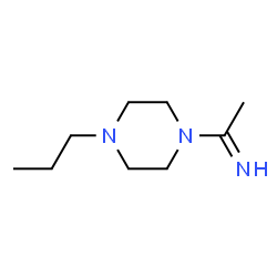 Piperazine, 1-(1-iminoethyl)-4-propyl- (9CI)结构式