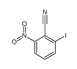 2-iodo-6-nitrobenzonitrile结构式