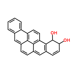 1,2-Dihydrobenzo[rst]pentaphene-1,2-diol Structure