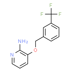 2-amino-3-(3-trifluoromethylbenzyloxy)pyridine Structure