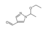 1-(1-Ethoxyethyl)-1H-pyrazole-4-carbaldehyde结构式