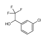 1-(3-chlorophenyl)-2,2,2-trifluoroethanol structure